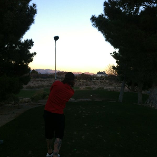 Photo taken at Badlands Golf Club by James H. on 2/6/2013