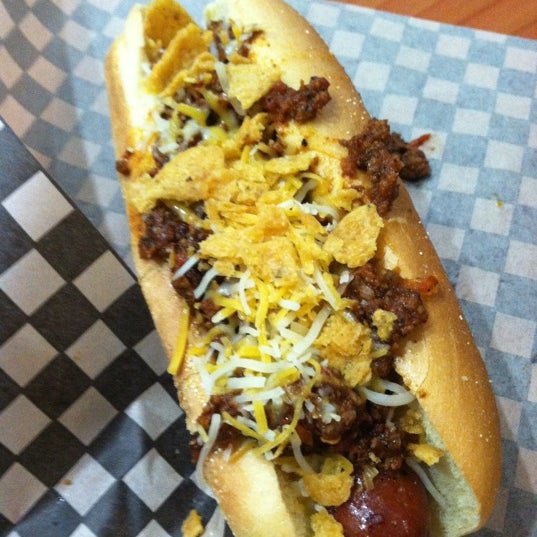 Photo taken at Juicy Dog by Kelsey W. on 9/29/2012