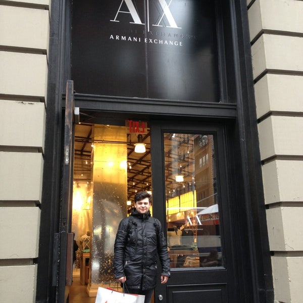 armani exchange store location