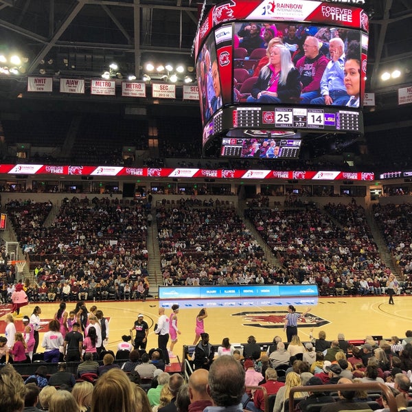 Photo taken at Colonial Life Arena by Gary P. on 2/21/2020