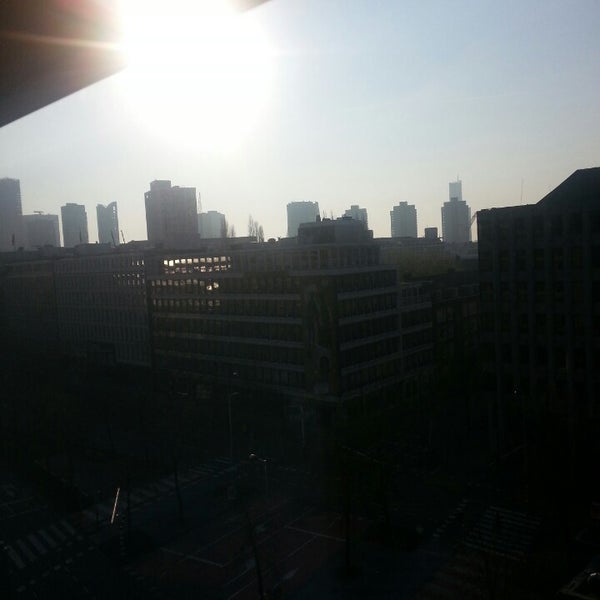 Photo taken at easyHotel Rotterdam City Centre by Rebeca R. on 3/29/2014
