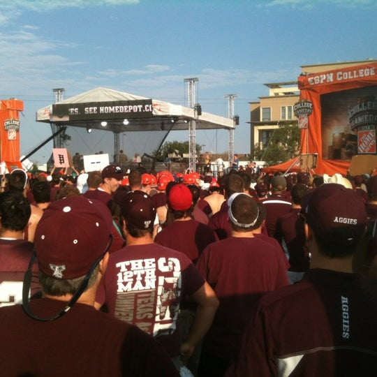 Photo taken at ESPN College GameDay by Bruce E. on 9/13/2012