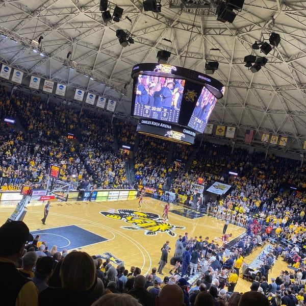 Photo taken at Charles Koch Arena by Madster on 2/28/2020