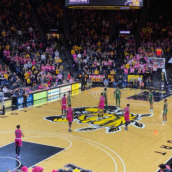 Photo taken at Charles Koch Arena by Madster on 2/21/2020