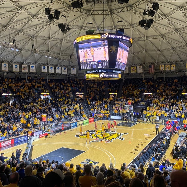 Photo taken at Charles Koch Arena by Madster on 2/5/2022