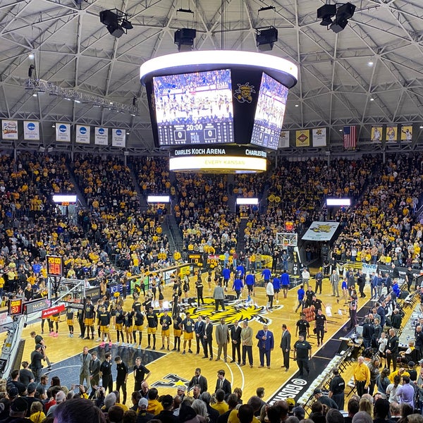 Photo taken at Charles Koch Arena by Madster on 3/8/2020
