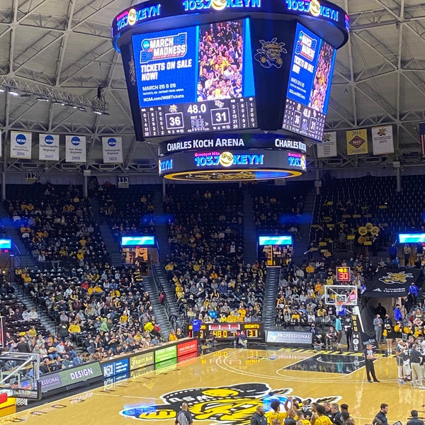 Photo taken at Charles Koch Arena by Madster on 1/27/2022