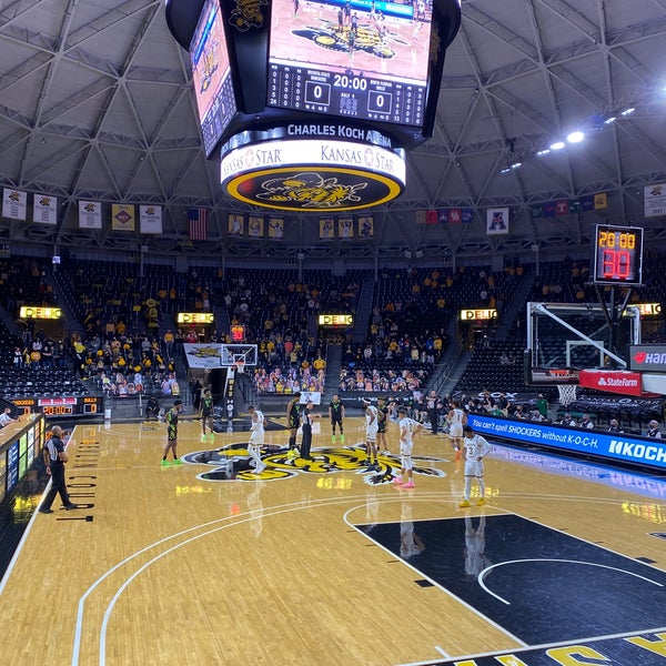 Photo taken at Charles Koch Arena by Madster on 3/6/2021