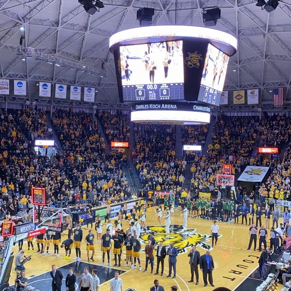 Photo taken at Charles Koch Arena by Madster on 2/16/2020