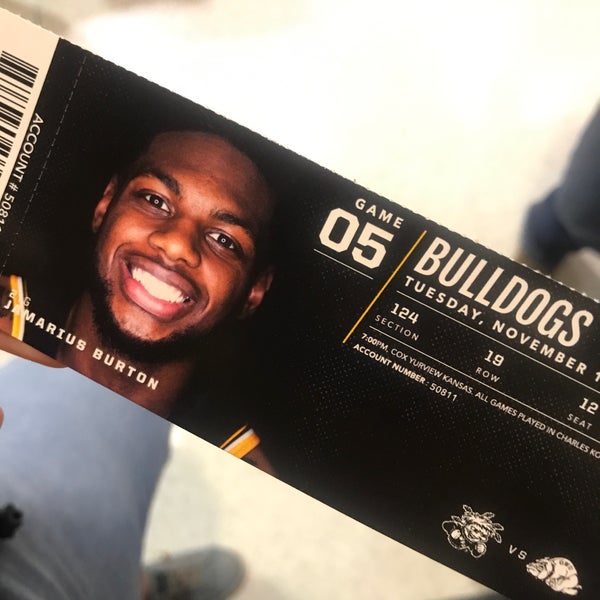 Photo taken at Charles Koch Arena by Madster on 11/20/2019
