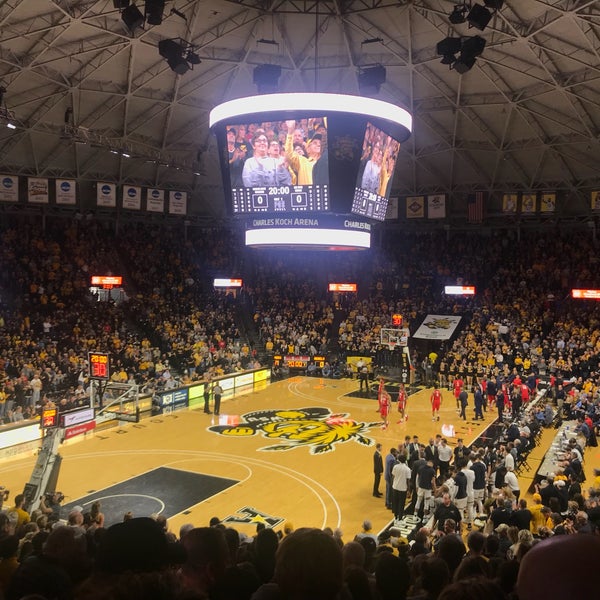 Photo taken at Charles Koch Arena by Madster on 1/5/2020