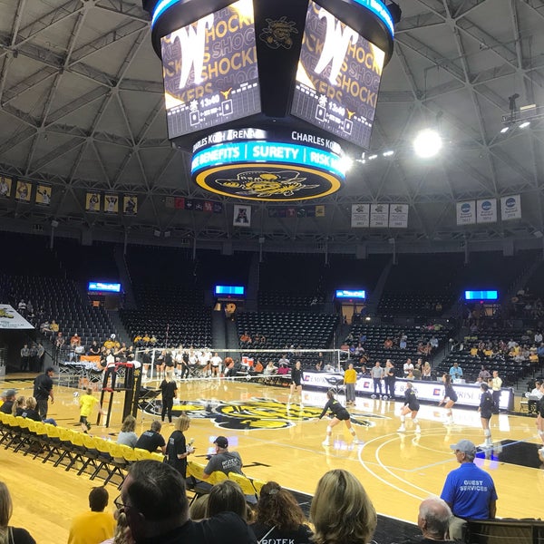 Photo taken at Charles Koch Arena by Madster on 9/14/2019