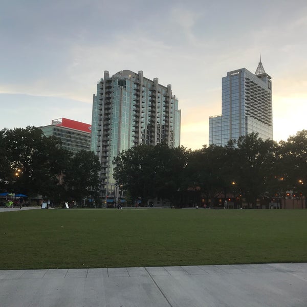 Photo taken at Moore Square by Madster on 9/21/2019