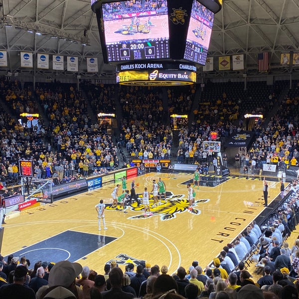Photo taken at Charles Koch Arena by Madster on 12/18/2021