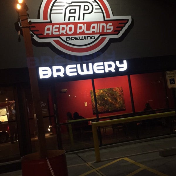 Photo taken at Aero Plains Brewing by Madster on 1/20/2017
