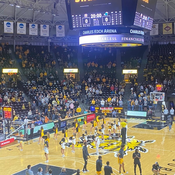 Photo taken at Charles Koch Arena by Madster on 1/13/2022