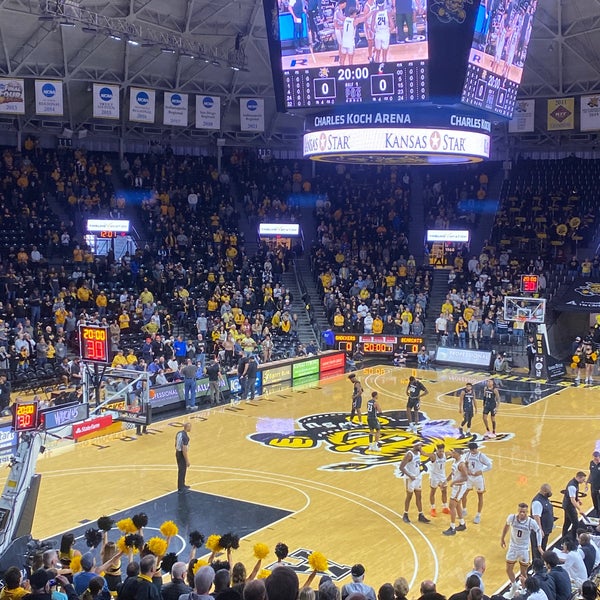 Photo taken at Charles Koch Arena by Madster on 1/16/2022