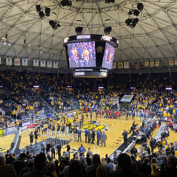 Photo taken at Charles Koch Arena by Madster on 2/7/2020