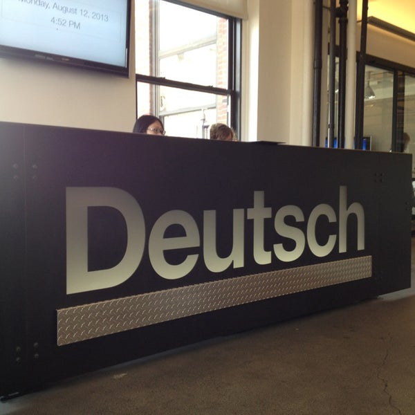 รูปภาพถ่ายที่ Deutsch Inc. โดย David A. เมื่อ 8/12/2013