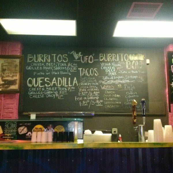 A1A Burrito Works " The Taco Shop" Burrito Place