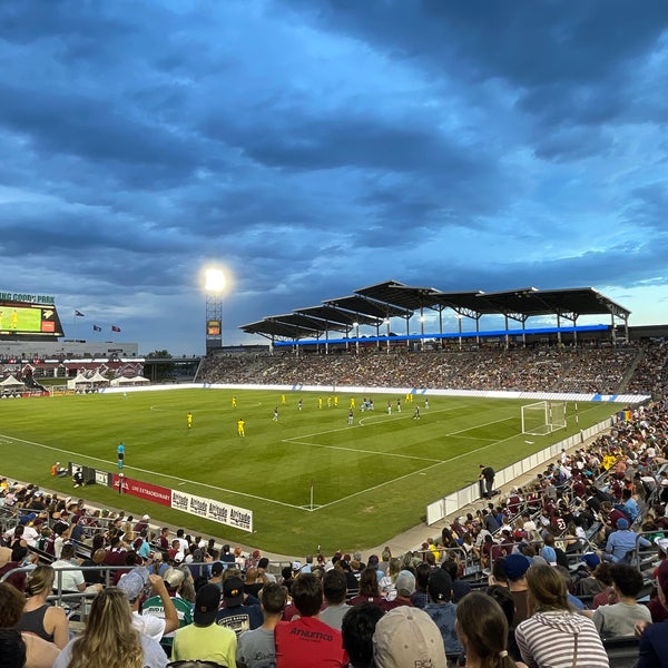 Photo taken at Dick&#39;s Sporting Goods Park by Ric on 8/14/2022