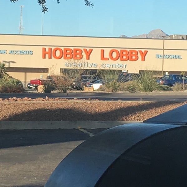 Hobby Lobby El Paso'da Sanat ve El Sanatları Mağazası