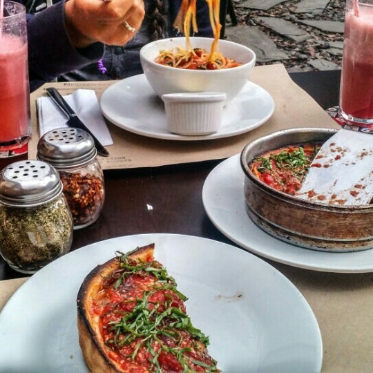 Photo taken at Stromboli Deep Dish Pizza by Daniel G. on 8/8/2015
