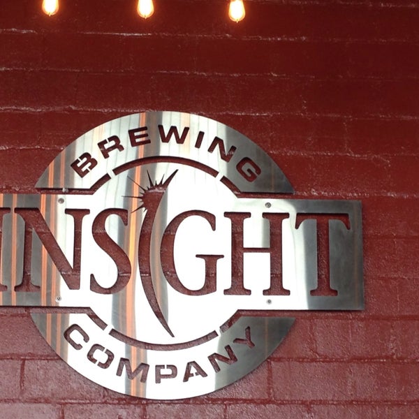 Photo taken at Insight Brewing by Tonya D. on 3/7/2015
