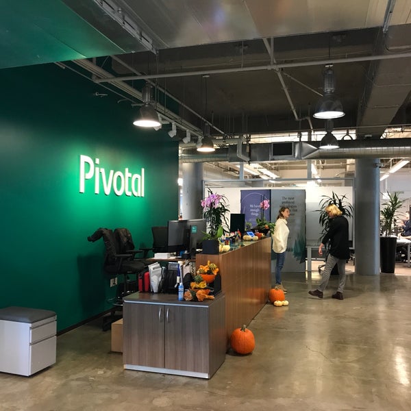 Photo taken at Pivotal HQ by Stefan S. on 11/1/2017
