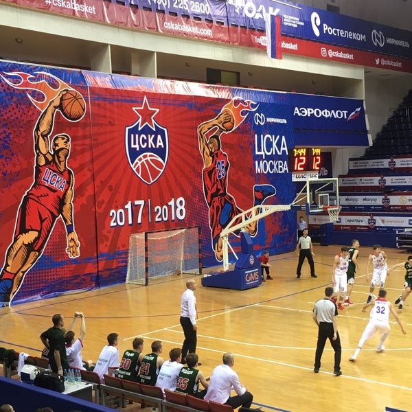 Photo taken at Alexander Gomelsky CSKA USH by Elena K. on 12/9/2017