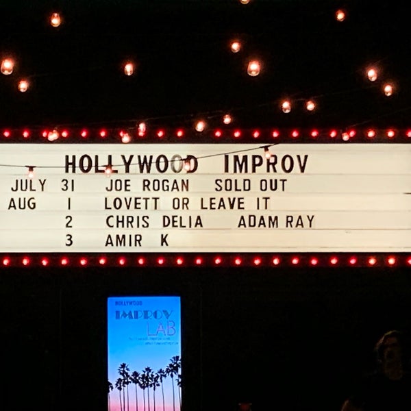 Photo taken at Hollywood Improv by Johnny F. on 8/3/2019