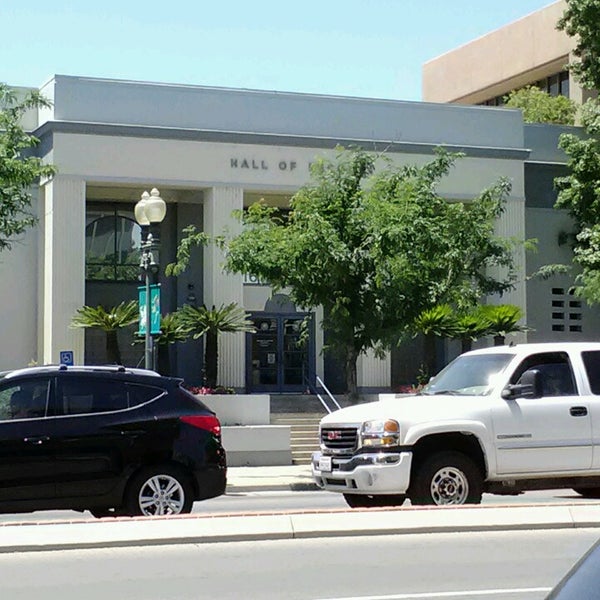 Kern County Hall of Records Government Building in Downtown Bakersfield