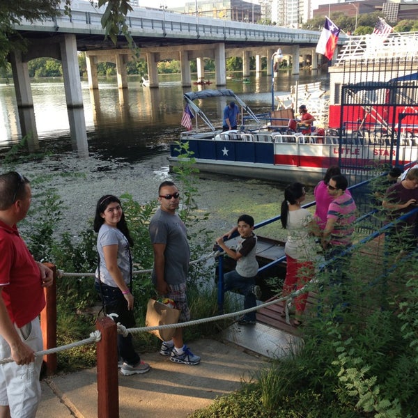 Photo taken at Lone Star Riverboat by Felix on 8/18/2013