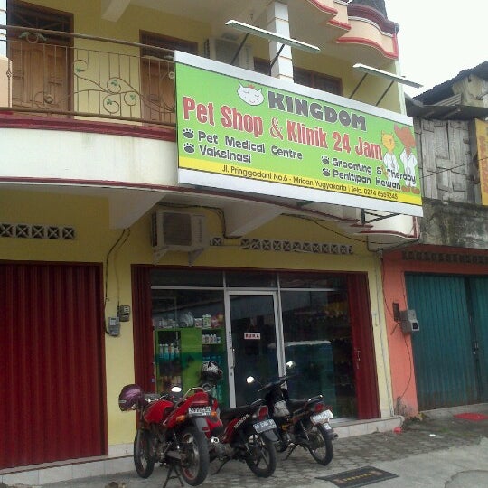 pet shop in city centre