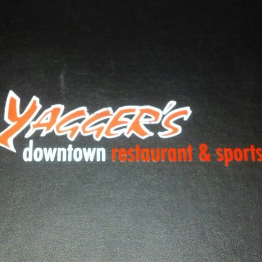 Photo taken at Yagger&#39;s Downtown Restaurant &amp; Sports Bar by Joel R. on 8/12/2013