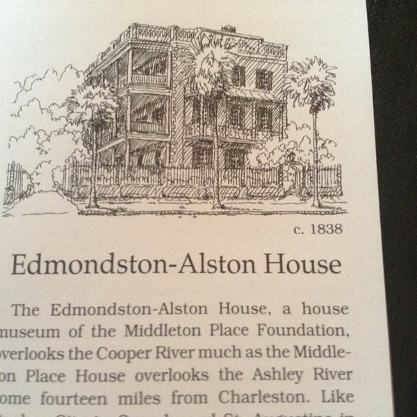 Foto tirada no(a) The Edmondston-Alston House por Amanda K. em 3/2/2013