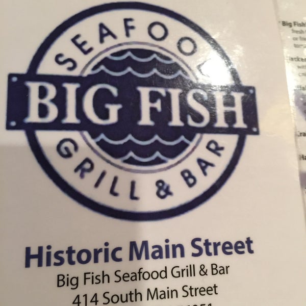 Снимок сделан в Big Fish Seafood Grill &amp; Bar пользователем Bianca M. 1/31/2015