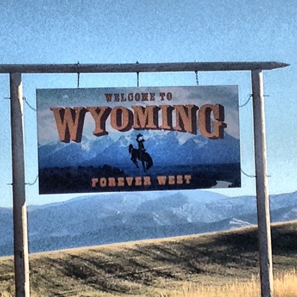 Photo taken at Wyoming/Montana Border by Millie R. on 9/22/2013