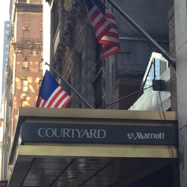 Photo taken at Courtyard New York Manhattan/Times Square by Christian M. on 7/3/2015