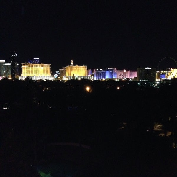Photo taken at Casino Tower at Hard Rock Hotel &amp; Casino by Nick H. on 12/27/2013