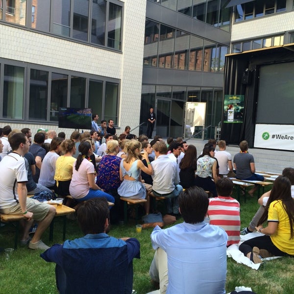 Photo taken at OneFootball HQ by Simon P. on 7/4/2014