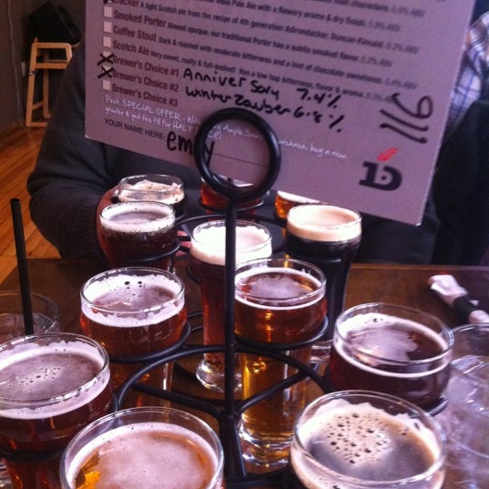 Photo taken at Davidson Brothers Brewing Company by Emily on 12/26/2012