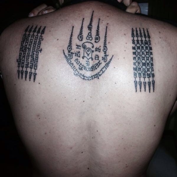 8/3/2014 tarihinde Sertaç D.ziyaretçi tarafından Bangkok Tattoo Studio 13 Thailand'de çekilen fotoğraf