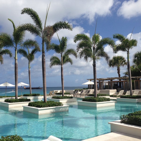 Photo taken at Four Seasons Resort and Residences Anguilla by Tiffany D. on 5/14/2013