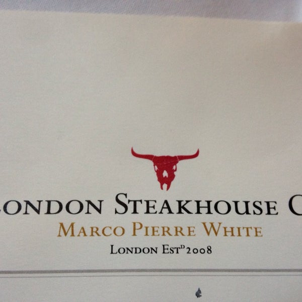 Photo prise au London Steakhouse Co. par William R. le9/8/2014