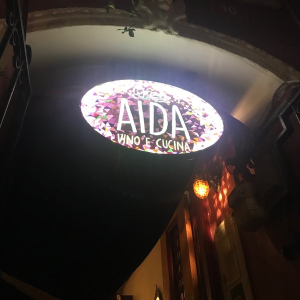 Photo taken at Aida - vino e cucina by Hayrunnisa O. on 10/16/2021