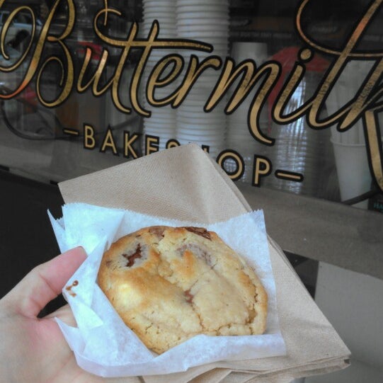 Photo taken at Buttermilk Bakeshop by Christina C. on 4/27/2014
