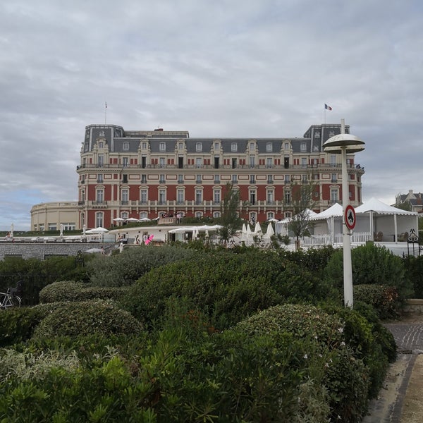 Photo taken at Hôtel du Palais by Dr.Uzi on 8/11/2019