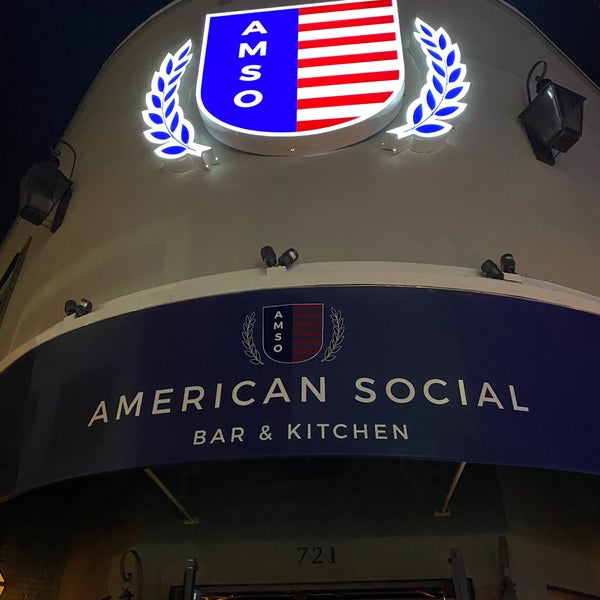 Photo taken at American Social by Heather T. on 11/25/2019