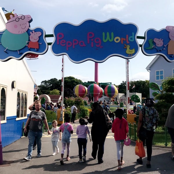 Photo taken at Peppa Pig World by a🌸 on 8/23/2018